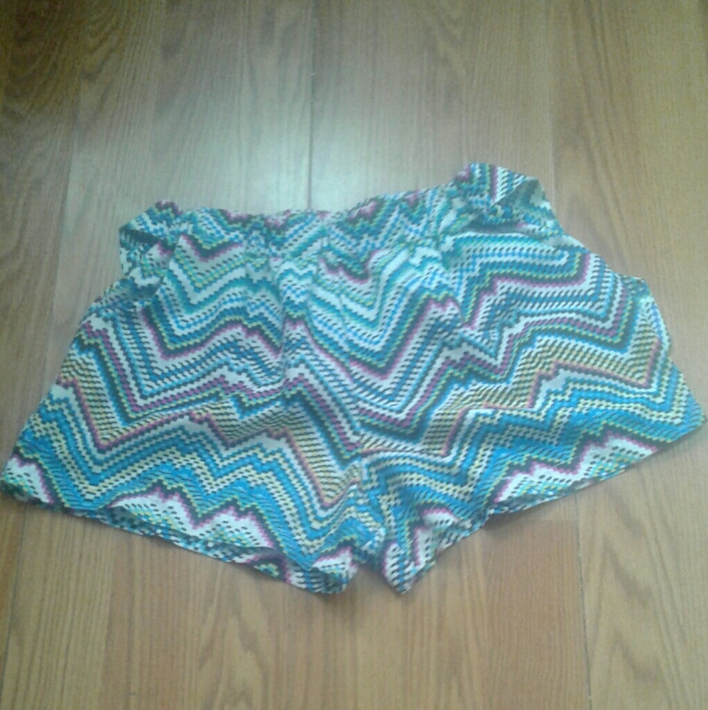 Multi colored shorts